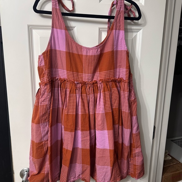 Free People Pink and Orange Striped Dress - Picture 3 of 3